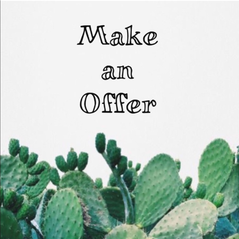 Reasonable offers are always welcome!